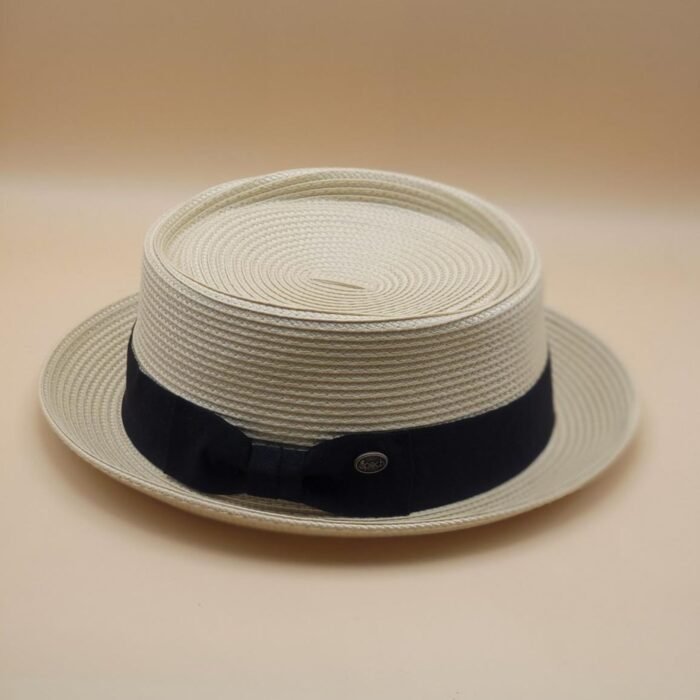 Poly Briad Pork Hat with Black and Band