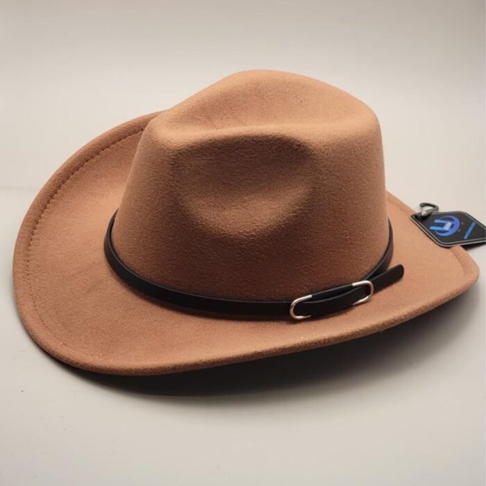 Western Cowboy Hat Roll up with Buckle Belt