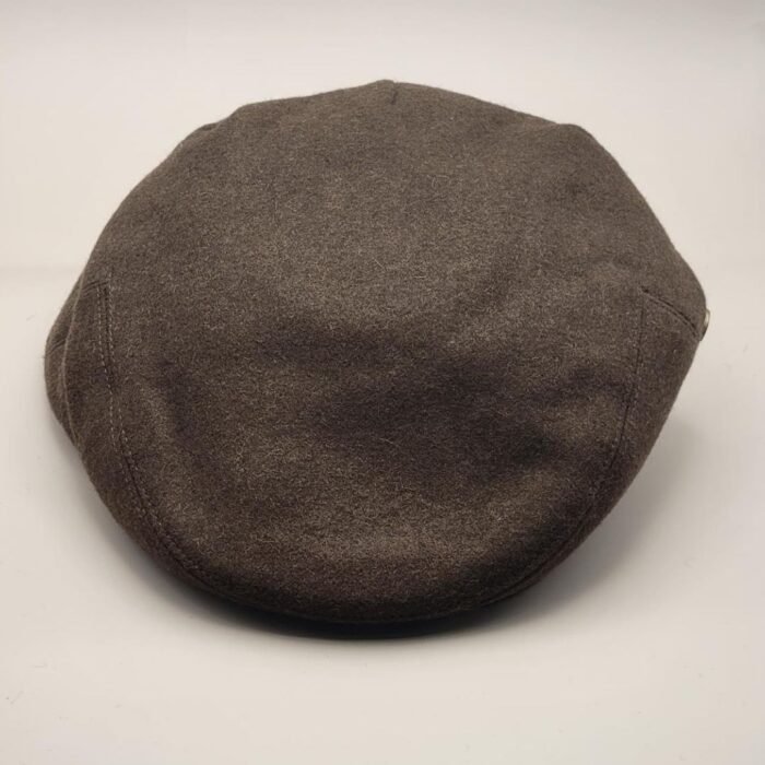 Solid Color Ivy Wool Cap with Quilted Lining Inside