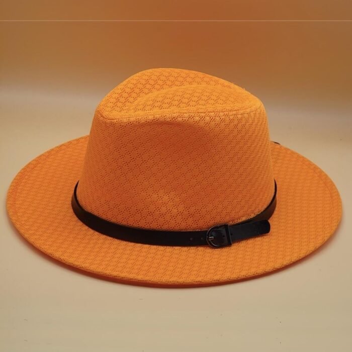 Wide Brim Mesh Fedora Cool Hat
