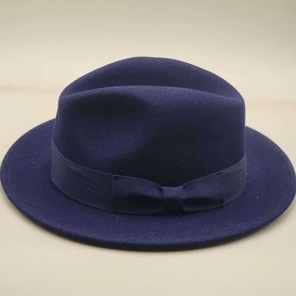 Italian Felt Fedora With Barel Style - Image 3