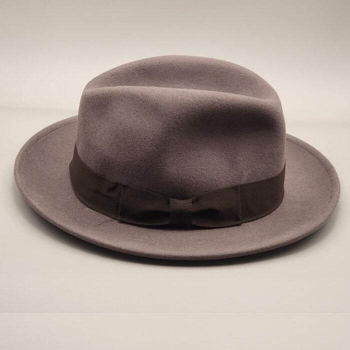 Italian Felt Fedora With Barel Style